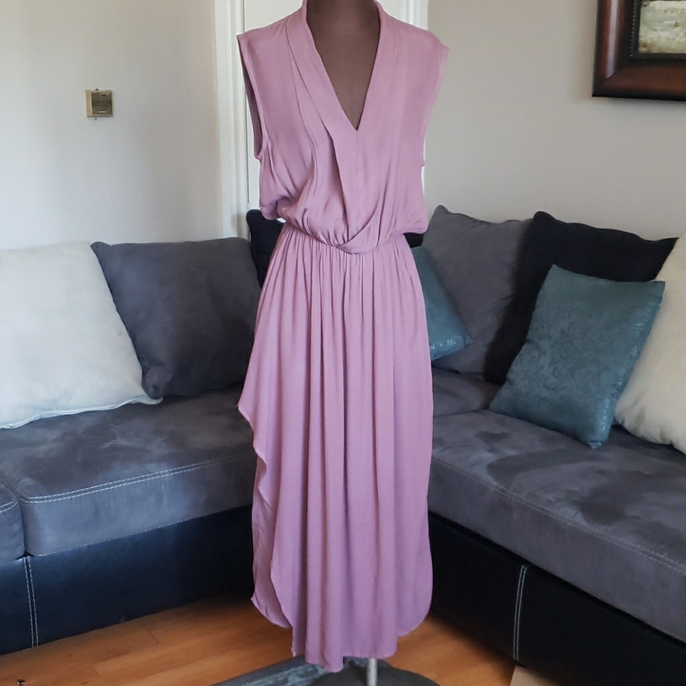 Tina Jo Draped Dress Size M - image 1
